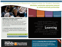 Tablet Screenshot of expandinglearning.org